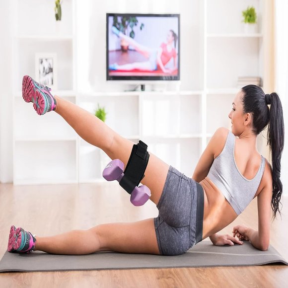 Hip Weight Thrust Belt & Yoga Sticks Stretching Tool Combo Pack main image 5